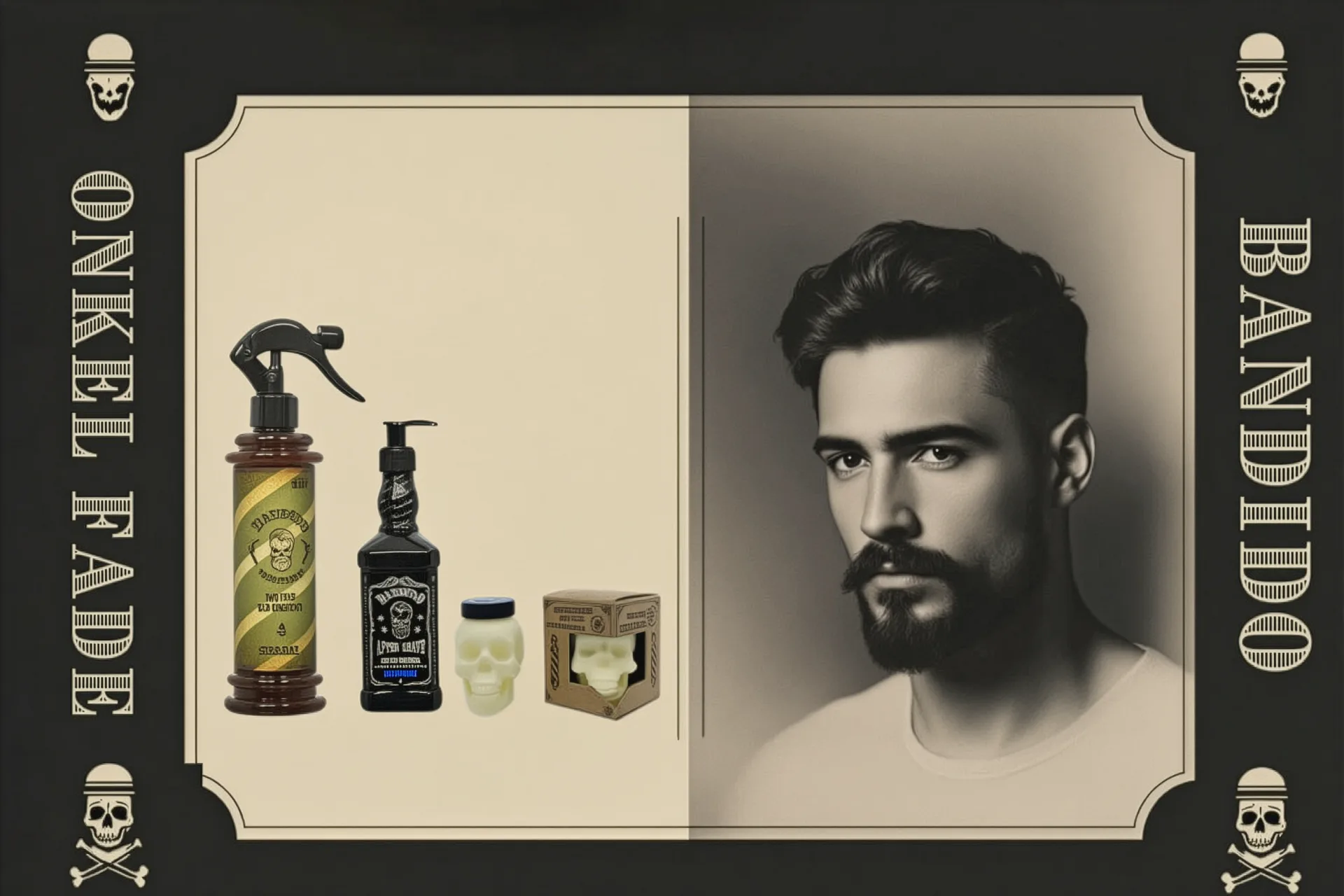 Onkel Fade Produkte – Bandido und Sebastian für Männer