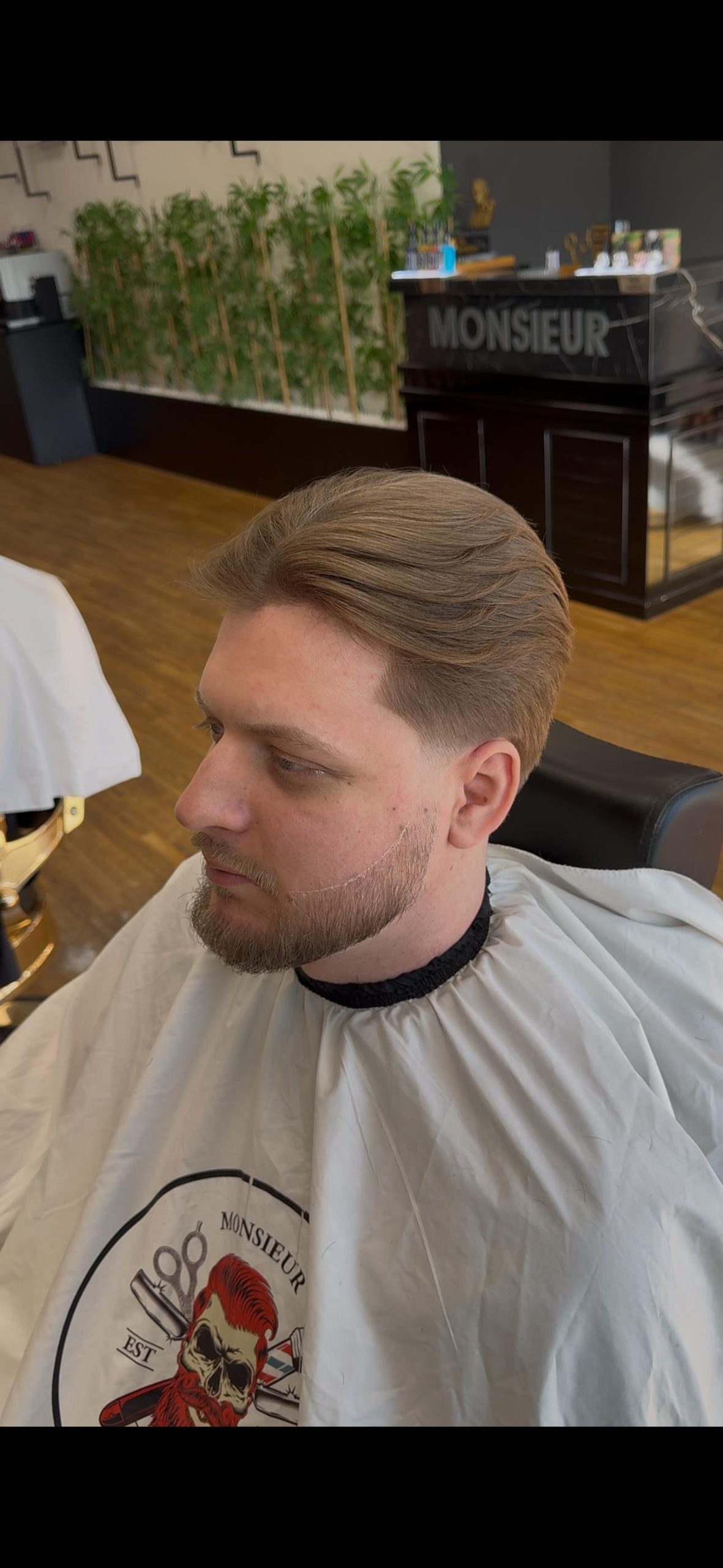 Nachher: Langhaar zu Kurzhaar – Onkel Fade Barbershop Graz